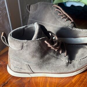 Eddie Bauer Women's Gray Lace-Up Boots